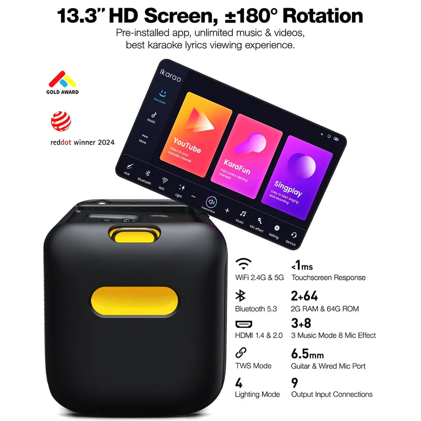 Mobile singing machine
