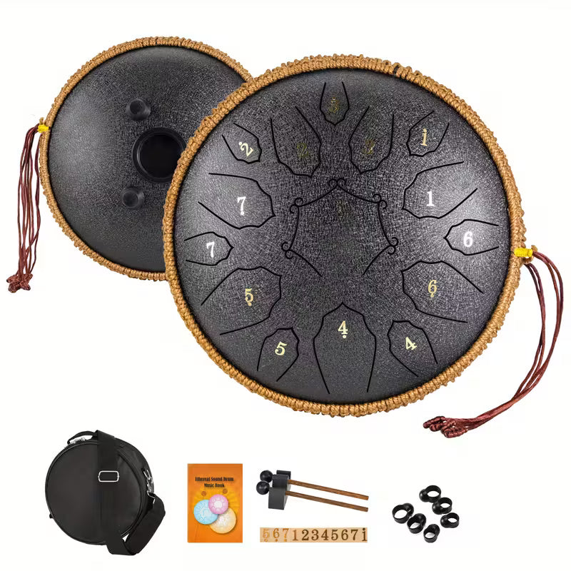 12" Steel Tongue Drum