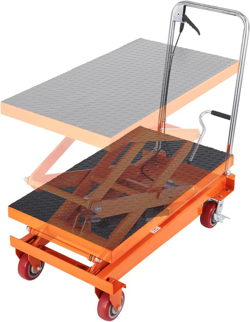 Industrial Hydraulic Lift Cart – Strong, Safe & Easy to Move