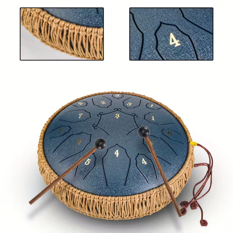 12" Steel Tongue Drum