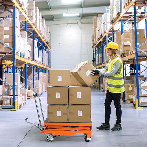 Industrial Hydraulic Lift Cart – Strong, Safe & Easy to Move