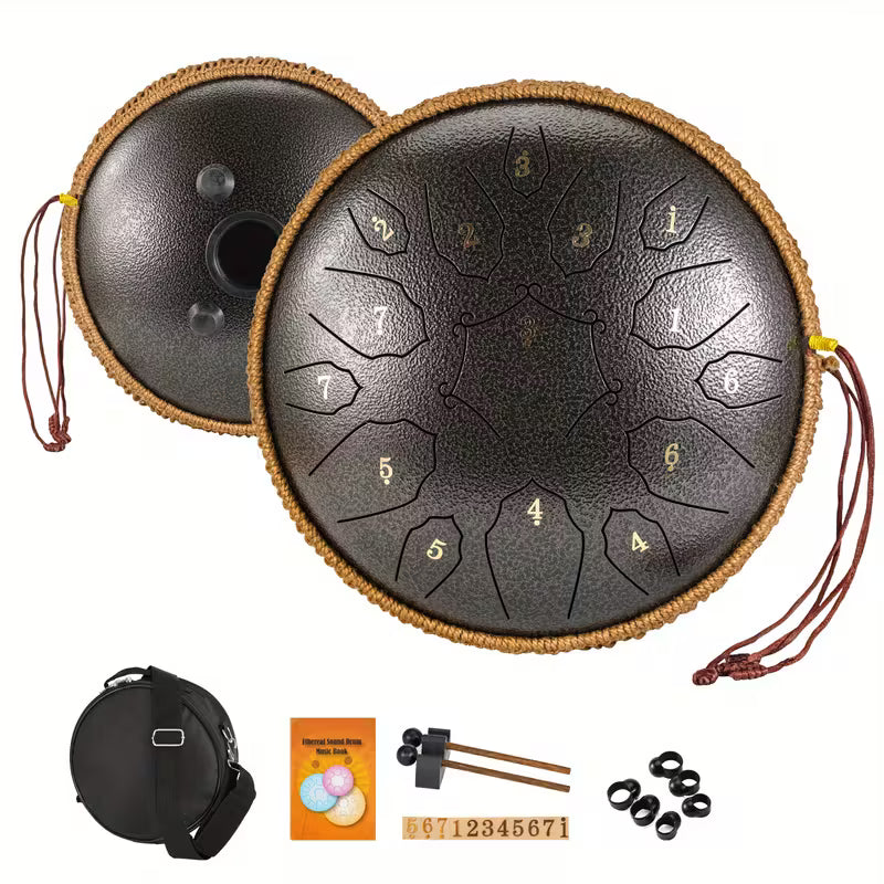 12" Steel Tongue Drum