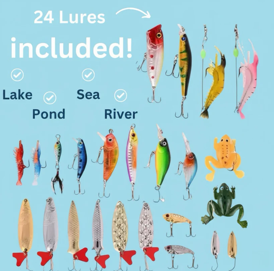Fishing Lure Advent Calendar