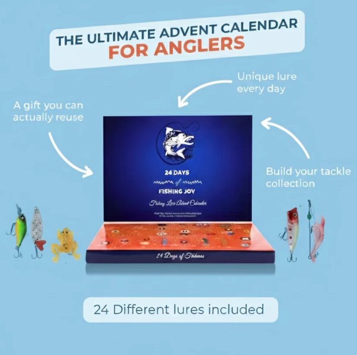 Fishing Lure Advent Calendar