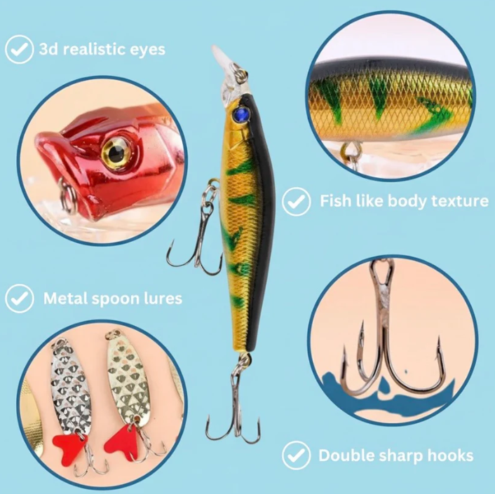 Fishing Lure Advent Calendar